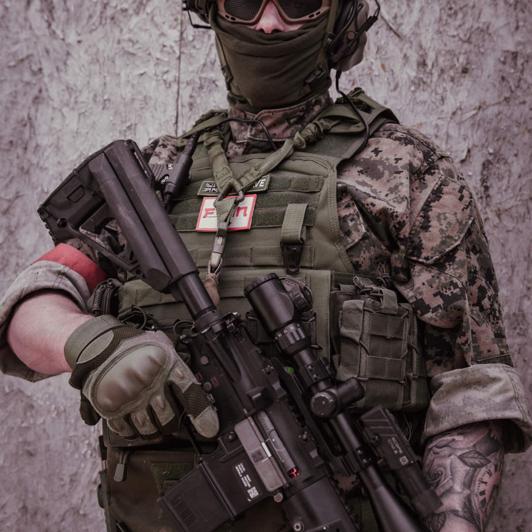 DMR Dave Custom Loadout - Olive Green – Fujin Airsoft