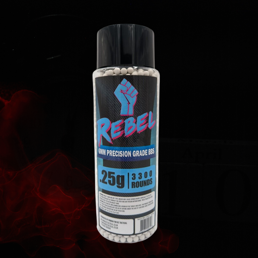 Rebel Precision 6mm BBs 3300ct Bottle