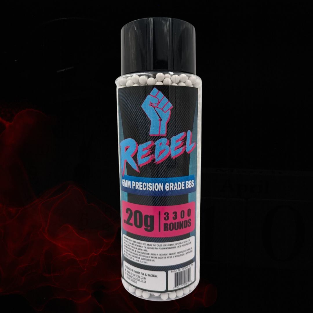 Rebel Precision 6mm BBs 3300ct Bottle