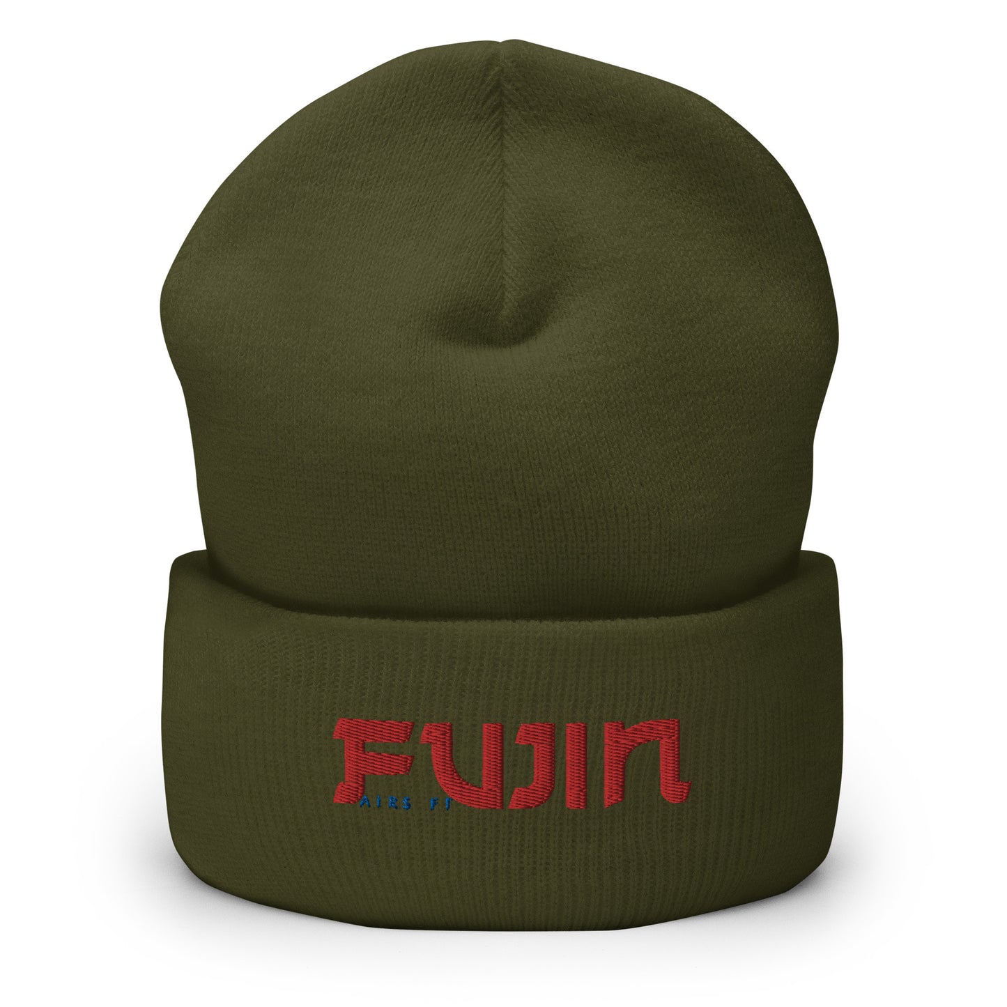 Fujin Cuffed Beanie (Embroidery)