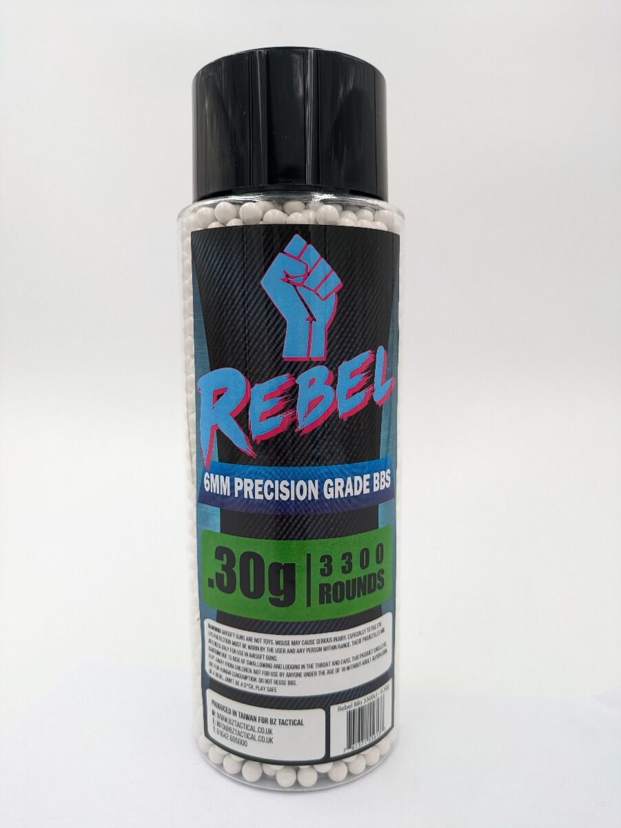 Rebel Precision 6mm BBs 3300ct Bottle